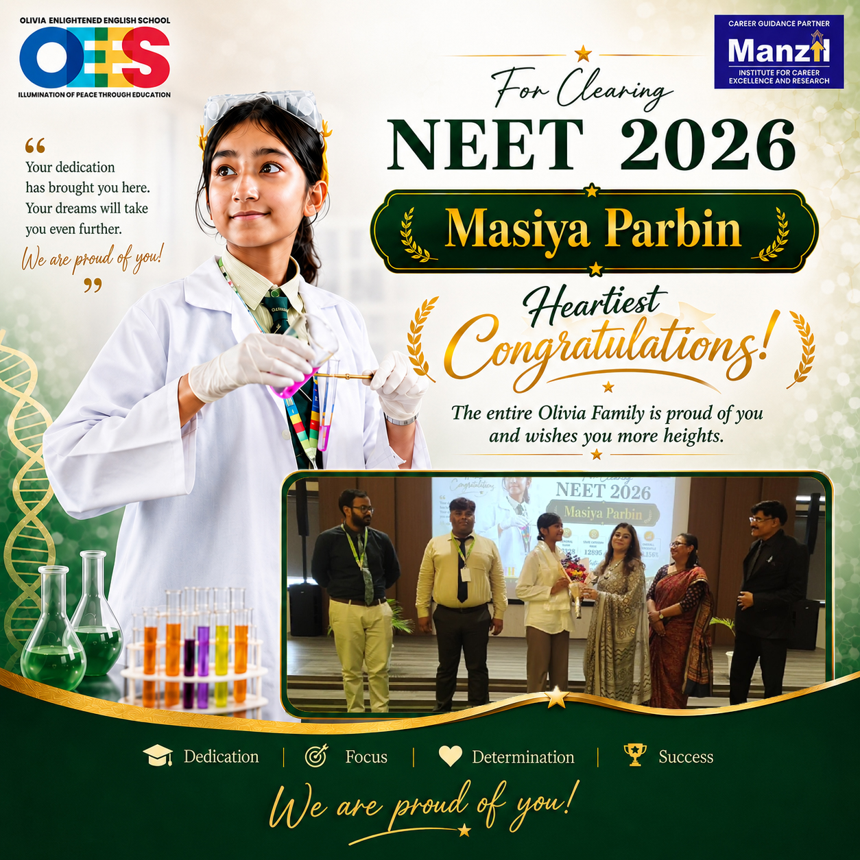 Masiya Parbin | NEET 2026