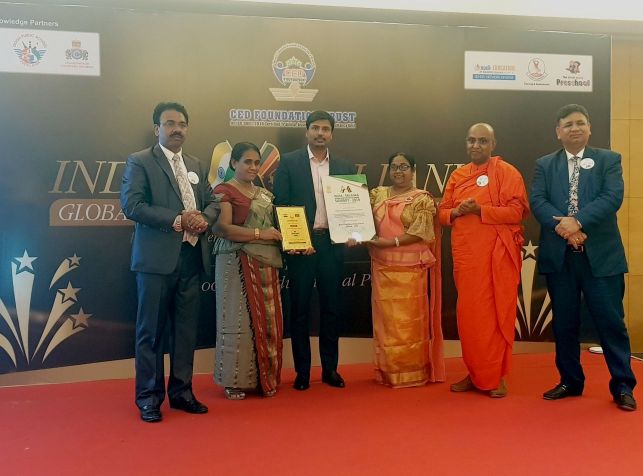 In the India & Sri Lanka Global Innovation Exchange Summit, 2019, OEES has recently bagged the following Awards: Best Day Boarding School Award, Best Green School Award, Visionary Education Award , Na